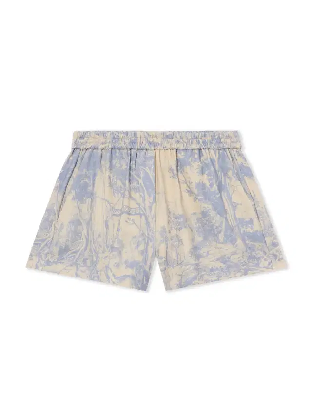 Off-White City Nature Linen Pajama Shorts