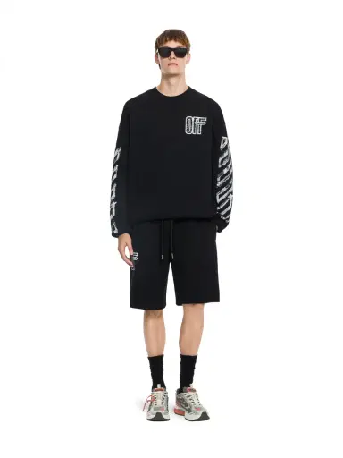 Off-White Motion Arrow Skate Crewneck Sweatshirt | Thumbnail 2