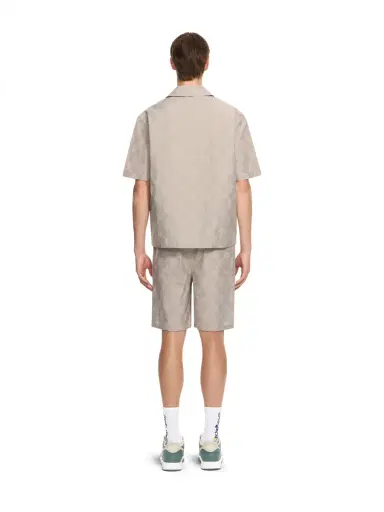 Off-White Arrow Monogram Bowling Shorts | Thumbnail 4 Off-White Arrow Monogram Bowling Shorts | Thumbnail 4