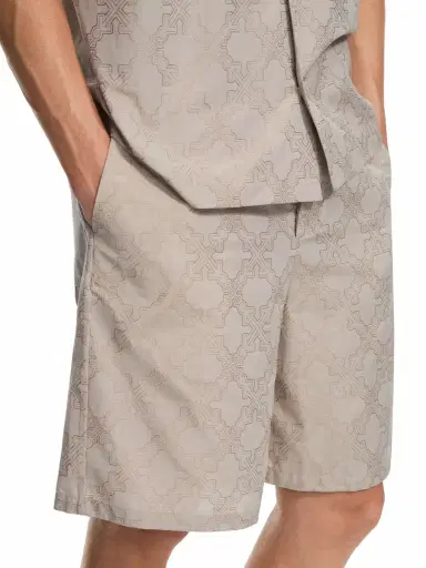 Off-White Arrow Monogram Bowling Shorts | Thumbnail 5 Off-White Arrow Monogram Bowling Shorts | Thumbnail 5