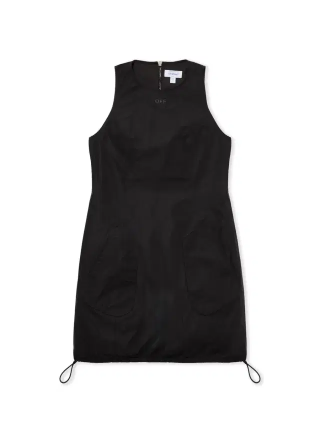 Off-White Tech Taffeta Pocket Mini Dress