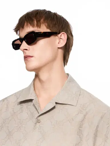 Off-White Arrow Monogram Bowling Shirt | Thumbnail 5