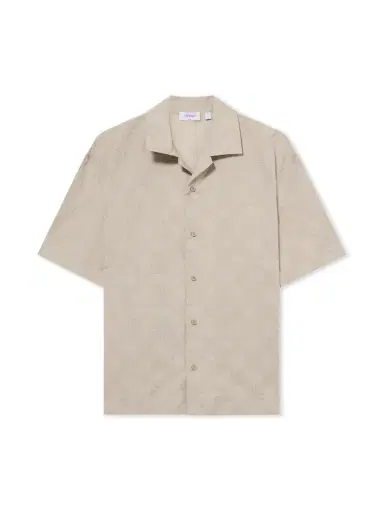 Off-White Arrow Monogram Bowling Shirt | Thumbnail 1