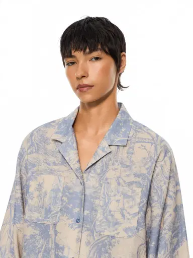 Off-White City Nature Linen Roxy Dress | Thumbnail 5 Off-White City Nature Linen Roxy Dress | Thumbnail 5
