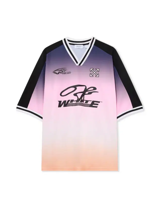 Off-White Degrade Soccer T-Shirt