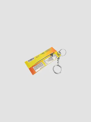 Balenciaga Men's Keychain-Charm Snack Pouch - Yellow | Thumbnail 3