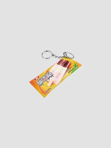 Balenciaga Men's Keychain-Charm Snack Pouch - Yellow | Thumbnail 4