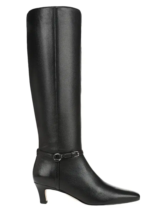 Favorite Daughter Women's Lila 70MM Leather Knee-High Boots - Black