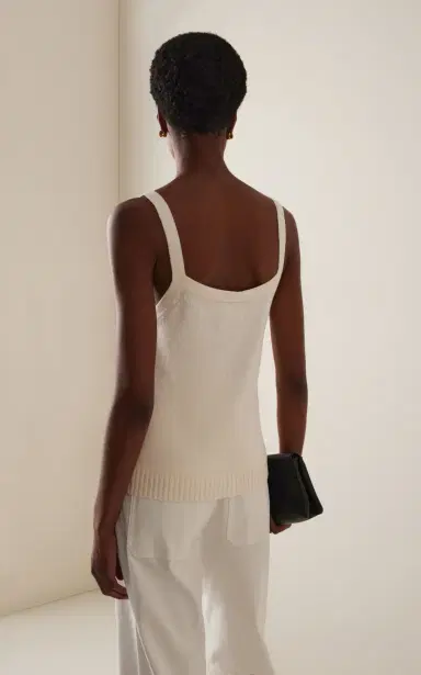 DL1961 July Linen-Cotton Knit Tank Top | Thumbnail 4