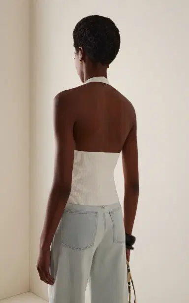 DL1961 Halter Top Instasculpt Rib | Thumbnail 4 DL1961 Halter Top Instasculpt Rib | Thumbnail 4