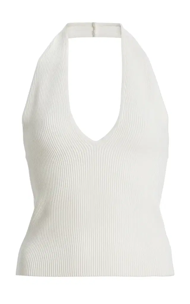 DL1961 Halter Top Instasculpt Rib