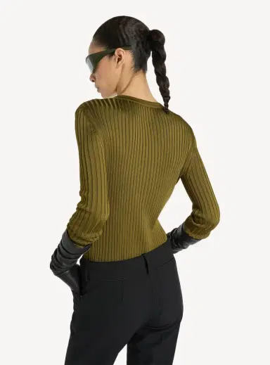 Balmain Buttoned ribbed knit cardigan | Thumbnail 3 Balmain Buttoned ribbed knit cardigan | Thumbnail 3