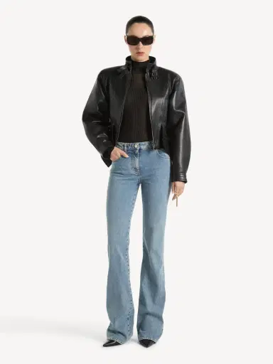 Balmain Bootcut faded denim jeans | Thumbnail 2 Balmain Bootcut faded denim jeans | Thumbnail 2