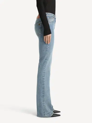 Balmain Bootcut faded denim jeans | Thumbnail 5 Balmain Bootcut faded denim jeans | Thumbnail 5