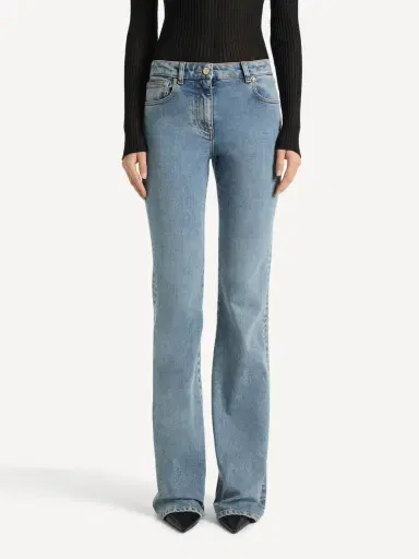 Balmain Bootcut faded denim jeans | Thumbnail 6 Balmain Bootcut faded denim jeans | Thumbnail 6