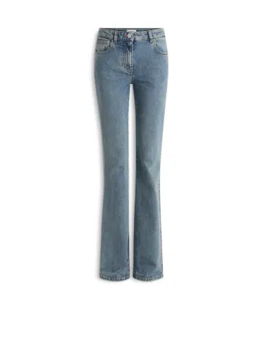 Balmain Bootcut faded denim jeans | Thumbnail 1 Balmain Bootcut faded denim jeans | Thumbnail 1