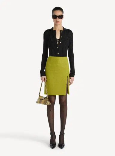 Balmain Buttoned ribbed knit cardigan | Thumbnail 2 Balmain Buttoned ribbed knit cardigan | Thumbnail 2