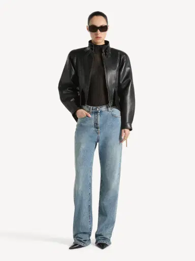 Balmain Straight-leg faded denim jeans | Thumbnail 2 Balmain Straight-leg faded denim jeans | Thumbnail 2
