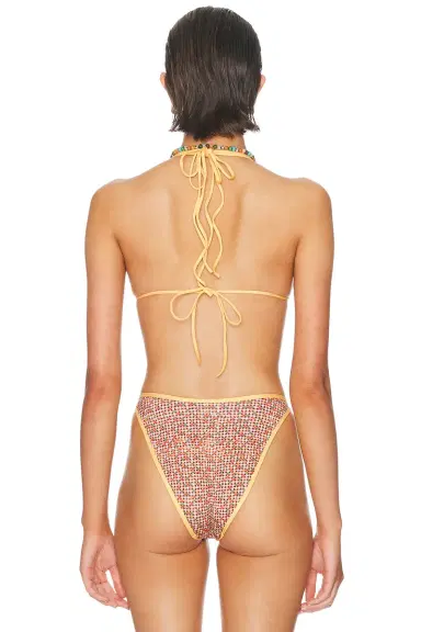 Heavy Manners Double String Bikini Top | Thumbnail 3