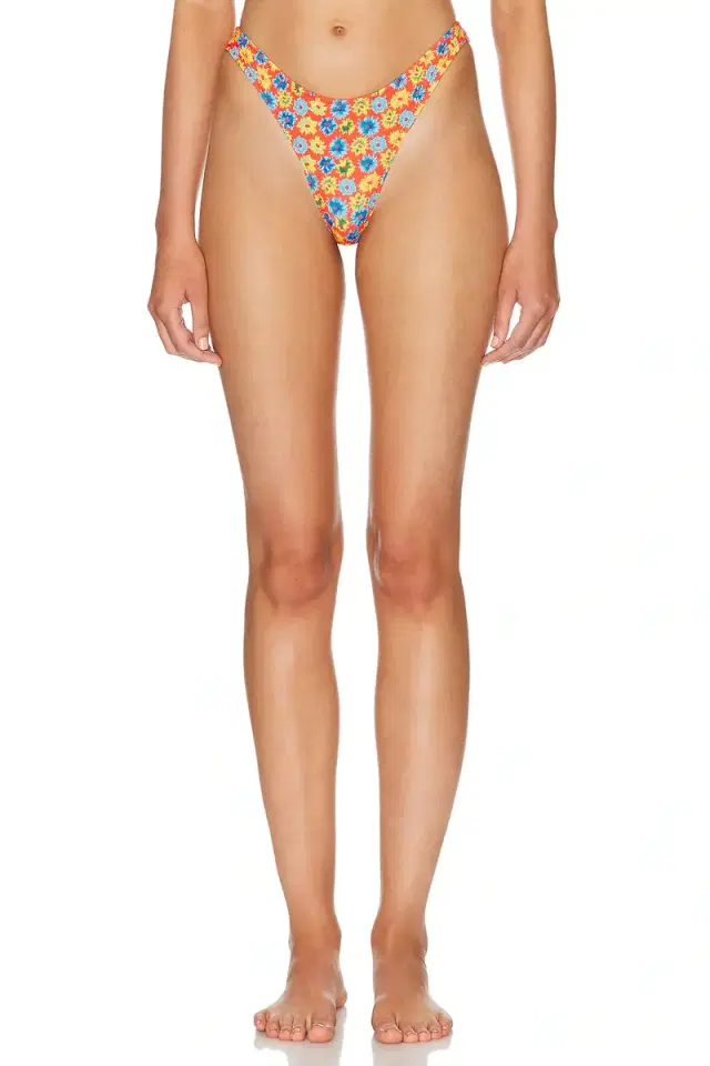 Heavy Manners High Cut Cheeky Bikini Bottom