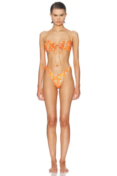 Heavy Manners High Cut Cheeky Bikini Bottom | Thumbnail 4 Heavy Manners High Cut Cheeky Bikini Bottom | Thumbnail 4