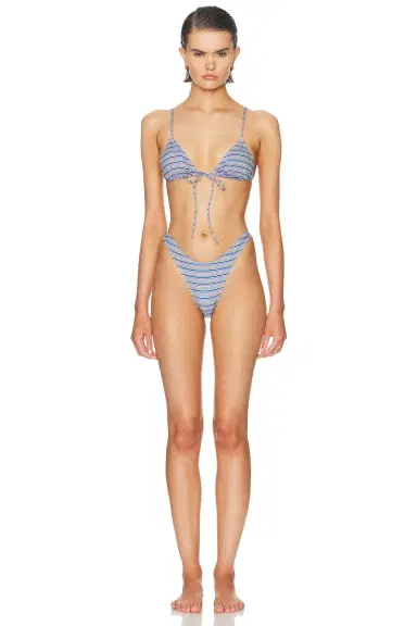 Heavy Manners High Cut Cheeky Bikini Bottom | Thumbnail 4 Heavy Manners High Cut Cheeky Bikini Bottom | Thumbnail 4