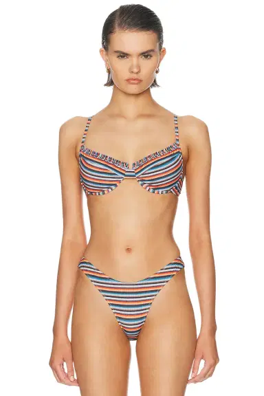 Heavy Manners Ruffled Up Underwire Bikini Top | Thumbnail 1 Heavy Manners Ruffled Up Underwire Bikini Top | Thumbnail 1
