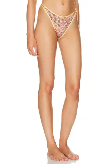 Heavy Manners High Cut Full Bikini Bottom | Thumbnail 2