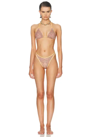 Heavy Manners High Cut Full Bikini Bottom | Thumbnail 4