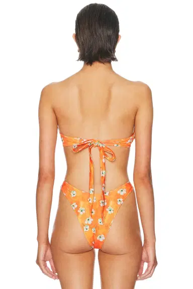 Heavy Manners Ruched Bandeau Bikini Top | Thumbnail 3 Heavy Manners Ruched Bandeau Bikini Top | Thumbnail 3