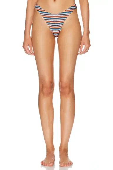 Heavy Manners High Cut Cheeky Bikini Bottom | Thumbnail 1 Heavy Manners High Cut Cheeky Bikini Bottom | Thumbnail 1