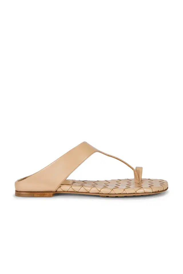 Bottega Veneta Livia Flat Thong Sandal