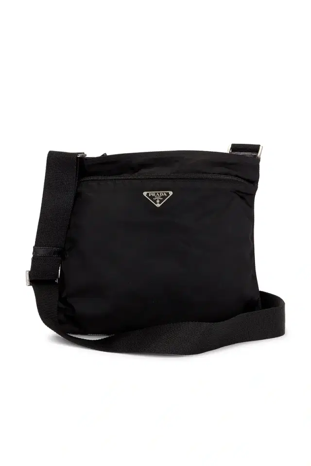 FWRD Renew Prada Tessuto Flat Messenger Bag
