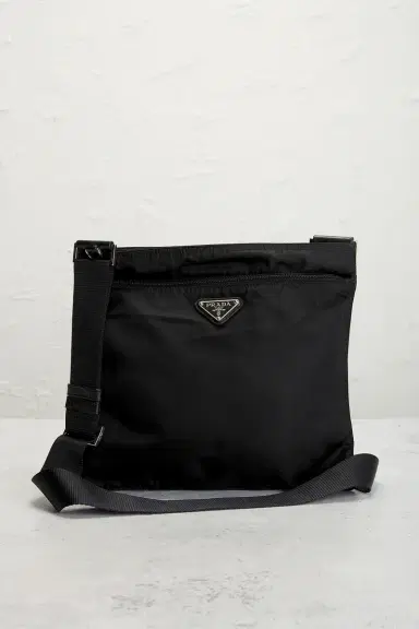 Prada Tessuto Flat Messenger Bag | Thumbnail 2