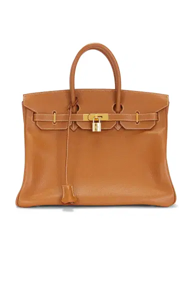 FWRD Renew Hermes Courchevel Birkin 35 Handbag | Thumbnail 1
