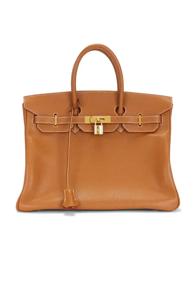 FWRD Renew Hermes Courchevel Birkin 35 Handbag