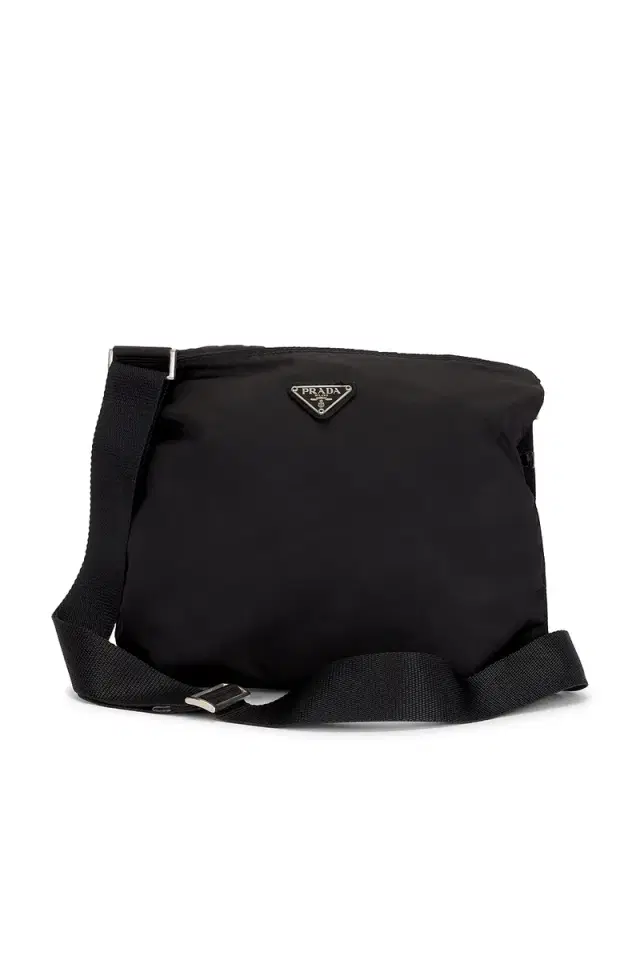 FWRD Renew Prada Tessuto Flat Messenger Bag