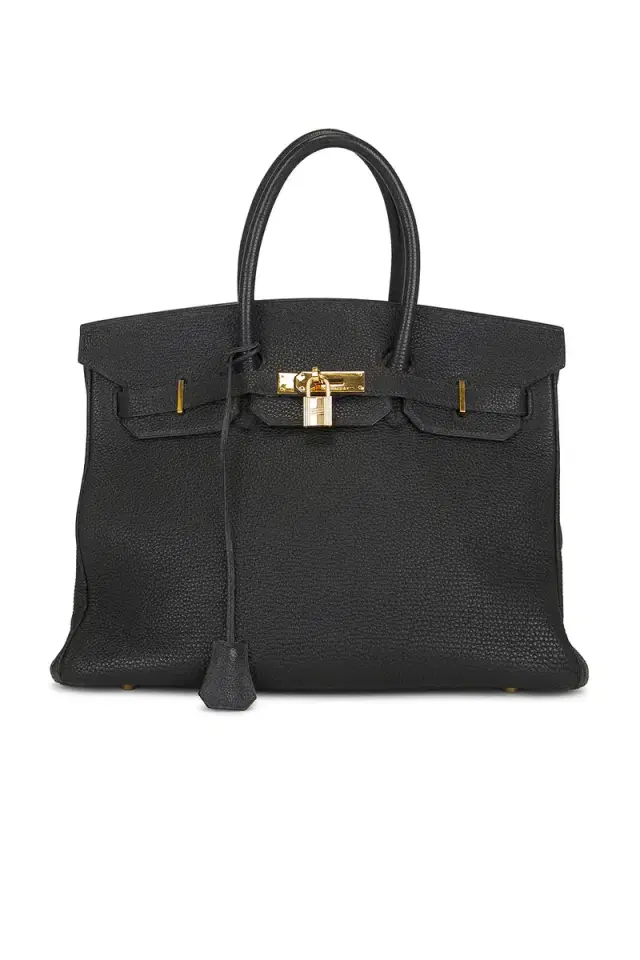 FWRD Renew Hermes Togo Birkin 35 Retourne Handbag