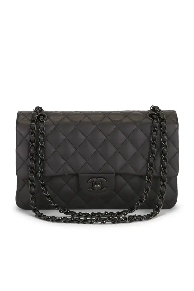 chanel Chanel Lambskin So Black Classic Double Flap Bag