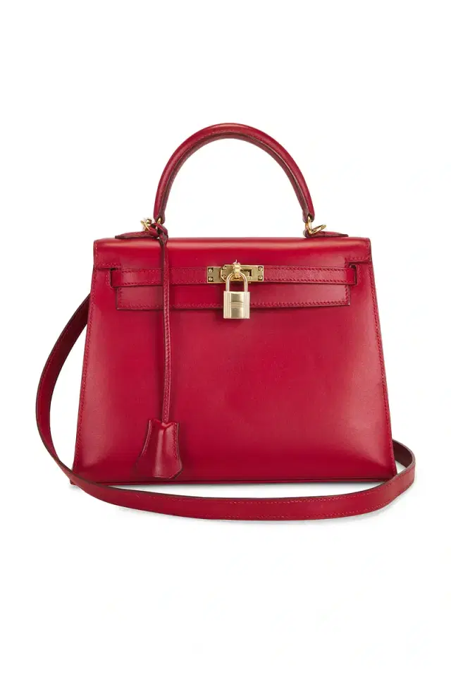 FWRD Renew Hermes Box Kelly 25 Handbag