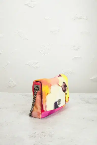 Chanel Chanel Printed Canvas Flower Power Messenger Flap Bag | Thumbnail 4 Chanel Chanel Printed Canvas Flower Power Messenger Flap Bag | Thumbnail 4
