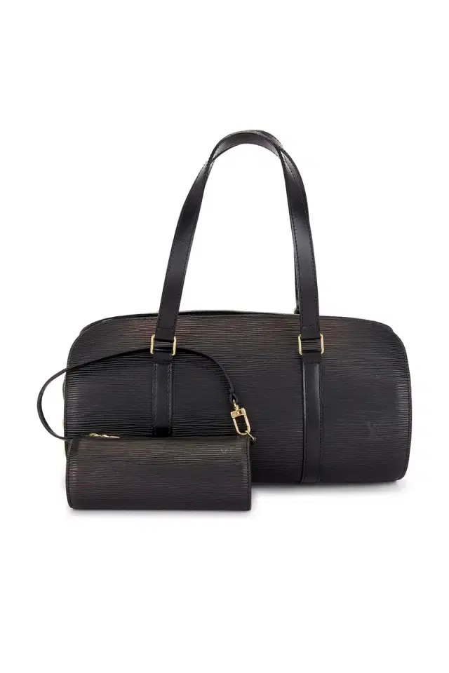 FWRD Renew Louis Vuitton Epi Soufflot Handbag & Mini Set