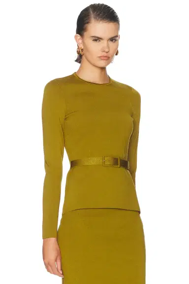 Tom Ford Fitted Crewneck Sweater | Thumbnail 2 Tom Ford Fitted Crewneck Sweater | Thumbnail 2