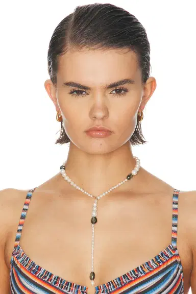 Loren Stewart Poet Lariat Necklace | Thumbnail 2