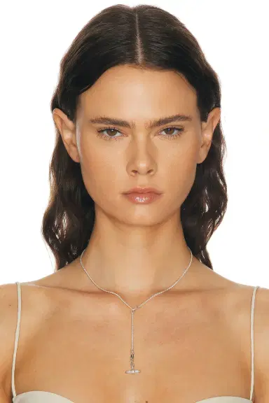 Loren Stewart Lunette Barbell Link Necklace | Thumbnail 2