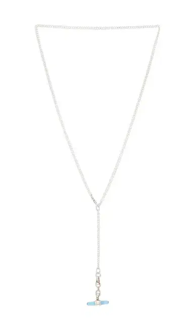 Loren Stewart Lunette Barbell Link Necklace | Thumbnail 4