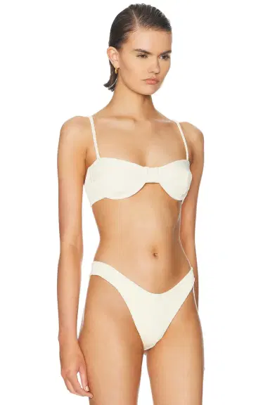 Haight Ribbed Adjustable Vintage Bikini Top | Thumbnail 2 Haight Ribbed Adjustable Vintage Bikini Top | Thumbnail 2