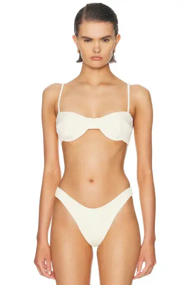 Haight Ribbed Adjustable Vintage Bikini Top | Thumbnail 1 Haight Ribbed Adjustable Vintage Bikini Top | Thumbnail 1