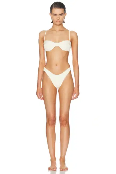 Haight Ribbed Leila Bikini Bottom | Thumbnail 4