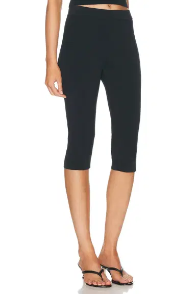 Skims Refined Knit High Waist Capri Legging | Thumbnail 2 Skims Refined Knit High Waist Capri Legging | Thumbnail 2